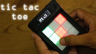 DIY Touch screen  Tic Tac Toe Game Console