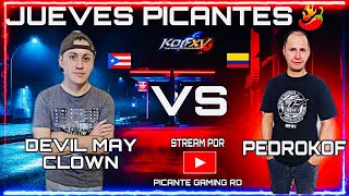 KOF XV 🌶- DEVIL MAY CLOWN VS PEDROKOF | FT5 | KOF LATAM | KOF RD | PICANTE NATION