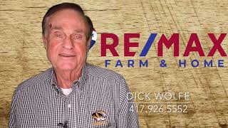 MEET YOUR RE/MAX FARM & HOME AGENT  |  DICK WOLFE