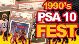 PSA Reveal - Michael Jordan PSA 10's, Jerome Bettis PSA 10, 1992 Topps Gold Football PSA 10's & More