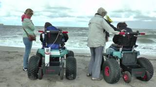 Uitwaaien aan zee: met strandrolstoel kan het