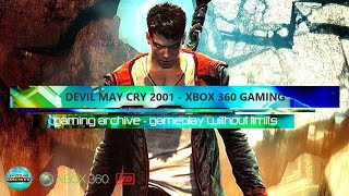 DMC Devil May Cry Xbox 360 Gaming -  Retro Gameplay 2001 - Retro Gaming - Gameplay Without Limits