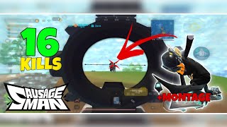 WOW !! 🔥 CLUTCH HIGH PING 😳 GAMEPLAY SS14 | SAUSAGE MAN