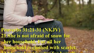 Proverbs 31 21 31