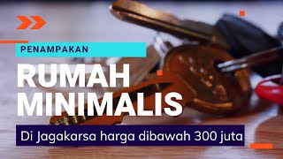 Penampakan Rumah minimalis dijual murah di Jagakarsa Jakarta Selatan harga dibawah 300 juta