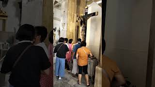 Philippines Quiapo church Dambana ni Poon jesus nazareno faith deboto