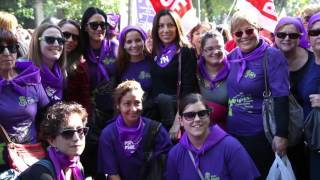 #YoVoy7N Manifestación contra la violencia de género