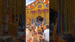 Kedarnath temple  || Kedarnath Yatra 2024 #youtubeshorts #trending #mahadev #chardhamyatra