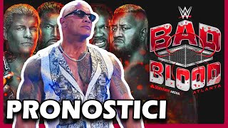 PRONOSTICI WWE BAD BLOOD 2024: IL RITORNO DI THE ROCK O... ?