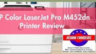 HP Color Laserjet Pro 452dn 452nw Best Color Printer For Medium Workload for Office Review By Asian