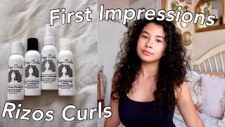 Rizos Curls Review + First Impressions | Latina Owned Curly Hair Products