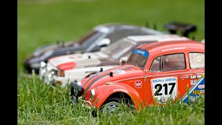 Tamiya RC,  VW Beetle Rally,  Audi Quattro Rally, Porsche GT3 CUP08