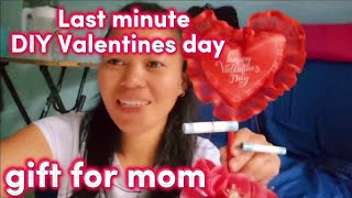 How to make last minute DIY Valentines day gift for my mom / money necklace