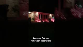 Awesome Outdoor Halloween Decorations