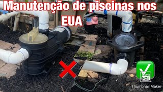 Troca de motor/bomba de piscina 🇺🇸