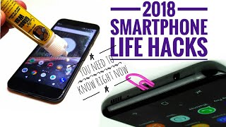 2018 Smartphone Life Hacks! [Top 10 hacks] [Must watch]