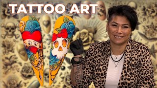 INK-credible Nails: Tattoo Art Meets Nail Magic (Nail Talk Live)