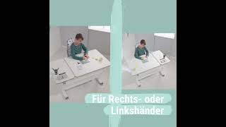 PAIDI Kinderschreibtisch Diego GT für Rechtshänder & Linkshänder #schulkind #schreibtisch