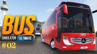 BUS SIMULATOR : ultimate | MOBILE GAMEPLAY | ANDROID | iOS GAMEPLAY | PART # 2  #ABROGAMER