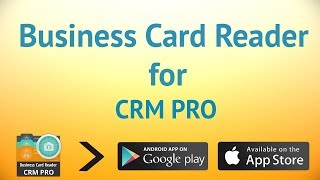 Business Card Reader - CRM Pro