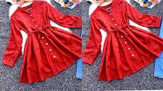 trendy dress design cutting and stitching