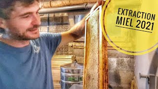 Extraction du miel 2021 - Des apprentissages