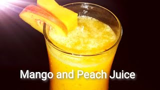 #Food World |Summer Special Drink |Mango and Peach Juice |Amm or Aroo ka Refreshing juice|Urdu Hindi