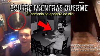 Un DEMONIO se APODERA de ELLA MIENTRAS DUERME y PUDO CAPTARLO en VIDEO