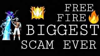 FREE FIRE🔥 BIGGEST SCAM EVER *must watch*