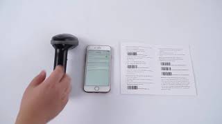 TEEMI TMSL-55CR Bluetooth Barcode Scanner with USB Cradle