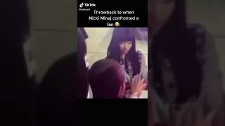 Nicki Angrily confronts a fan