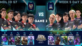 Alter Ego X vs DNS Hammersonic GAME 2 | MDL ID S7 Week 5 Day 1 | Regular Season