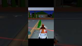 SAKURA NIGHT TRIP WITH POLICE #sakuraschoolsimulator #sakura #shortvideos #shorts #fypyoutube #games