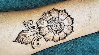 Very Easy 😍 And Beautiful Arabic Mehndi Design||New Stylish ❤️ Mehndi Design||Mehndi Ki Design