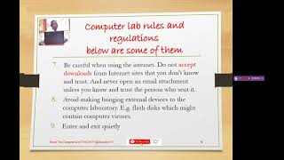 NC Senior One Lesson 22 ICT Tool's security threats and measures to prevent them