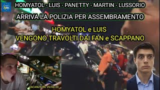 HOMYATOL, LUIS e PANETTY VENGONO TRAVOLTI DAI FAN e SCAPPANO | POLIZIA GESTISCE ASSEMBRAMENTO