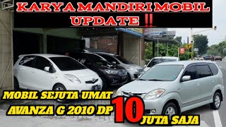 10 JUTA SAJA,SUDAH BISA BAWA PULANG MOBIL || KARYA MADIRI MOBIL