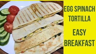 Easy Breakfast 2021: Best Egg Spinach Tortilla (Nutritious and Delicious)