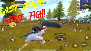 Last Zone Full Intense Fight || BGMI Gameplay