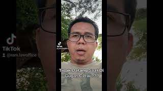 Tidak Datang Ketika Digugat Cerai?