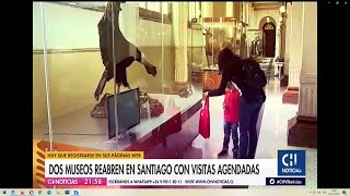 Reapertura MNHN en Chilevisión noticias 📺