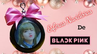 Esfera Navideña de Lisa Blackpink #diy #blackpink #manualidades #2022