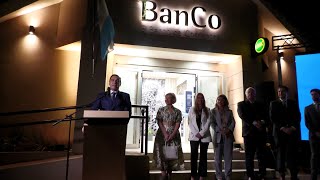 VALDÉS INAUGURÓ UNA SUCURSAL DEL BANCO DE CORRIENTES EN IGUAZÚ PUNTO ESTRATÉGICO DEL TURISMO