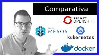 Diferencias entre Docker, Kubernetes, Apache Mesos y OpenShift