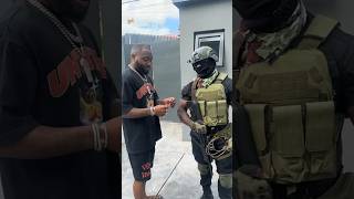 Davido Celebrating With His Security on His Promotion in NPF #shorts #shortsfeed #shortsvideo