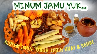 JAMU PENANGKAL VIRUS || 2020 || ENAK DAN SEHAT || BIKIN JAMU HERBAL #DIRUMAHSAJA