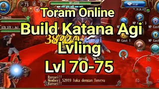 Toram Online | Build Katana Agi Lvling Lvl 70-75 #toramonline #toramonlineindo