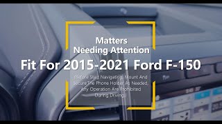 How to update Phone Holder for Ford F150 2015-2021