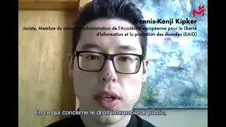 Interview du professeur Dennis-Kenji Kipker avec MANDARIN TV sur la cyberguerre en Ukraine, 7.4.2022