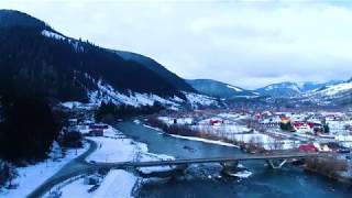 O zi de iarna in Borca - Filmare cu Drona Borca, Neamt | Drone in air